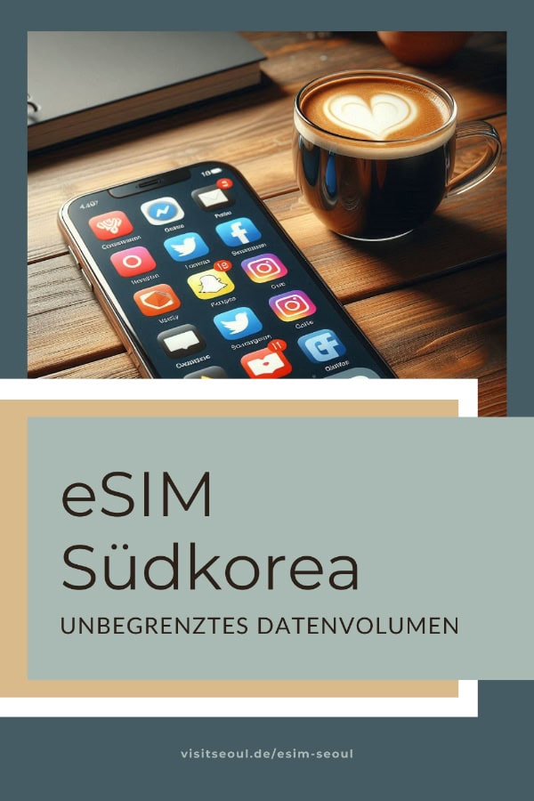 Beste eSIM für Südkorea: Unbegrenztes Datenvolumen für Touristen